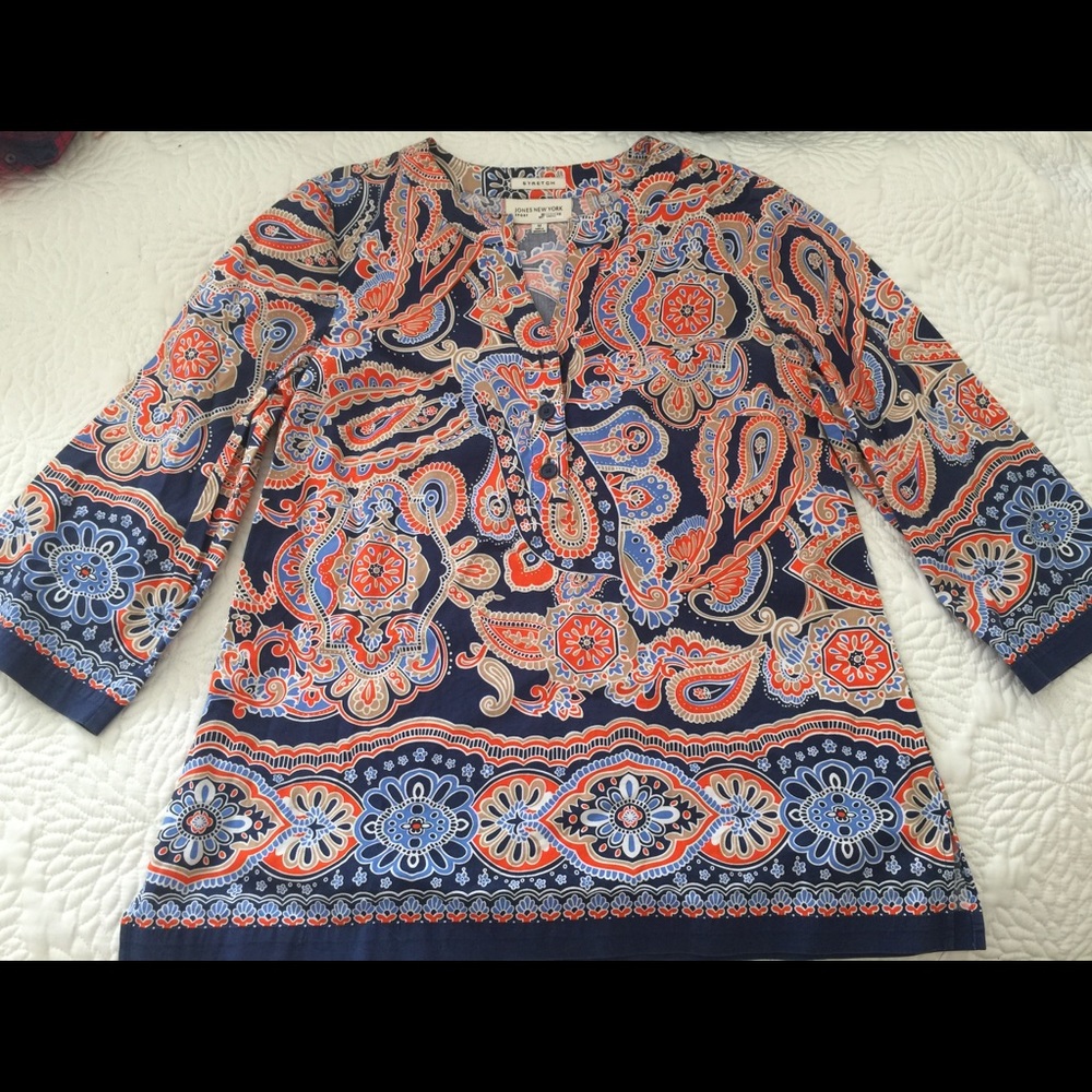 Jones New York tunic size M